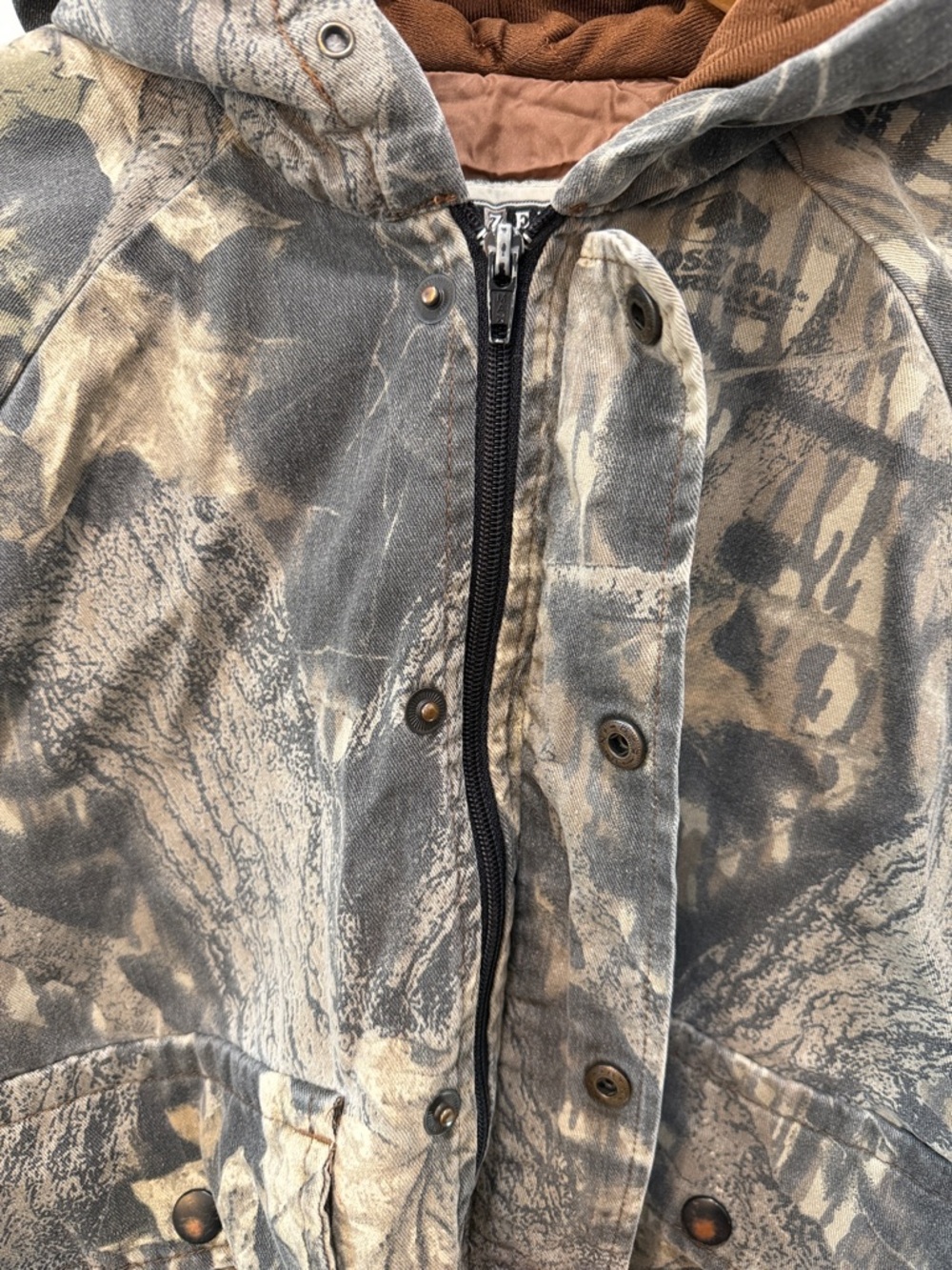 Vintage Camo Hooded Jacket - Picture 4 of 7